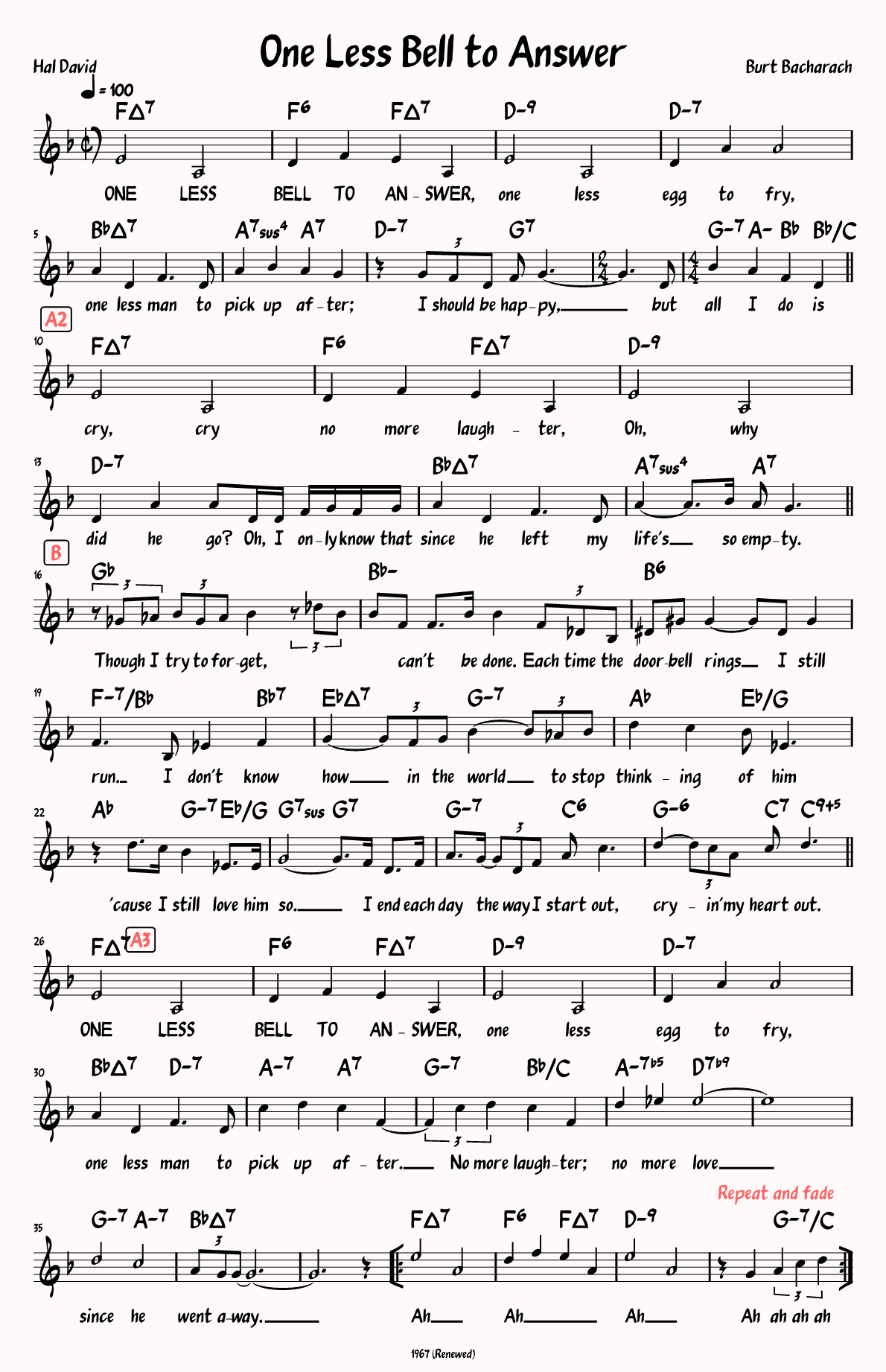 Sheet Music